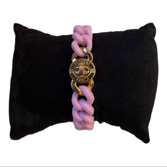 Rustic Cuff Bracelet Pink‎ - Picture 1 of 5